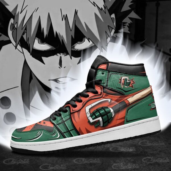 Baskets montantes Air Jordan Katsuki Bakugo – Chaussures montantes My Hero Academia – Image 3