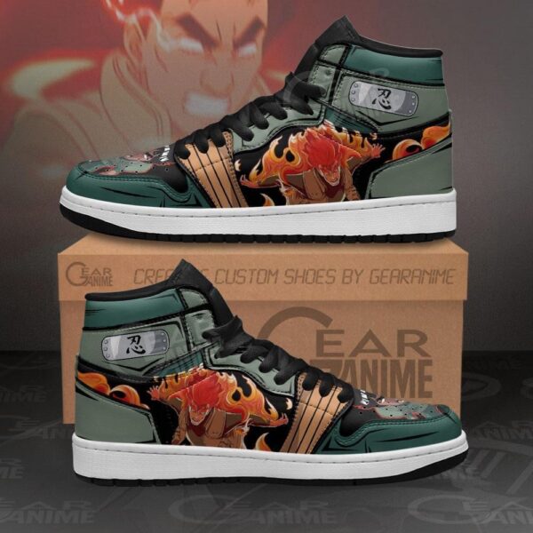 Baskets montantes Air Jordan Might Guy – Chaussures montantes Naruto