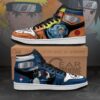 Baskets montantes Air Jordan Naruto & Sasuke – Chaussures montantes Naruto