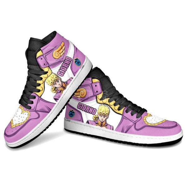 Baskets montantes Air Jordan Giorno Giovanna – Chaussures montantes JoJo's Bizarre Adventure – Image 4