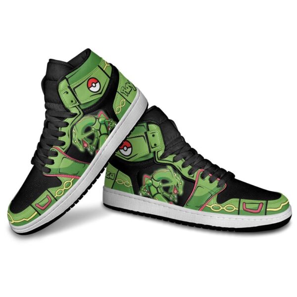 Baskets montantes Air Jordan Rayquaza – Chaussures montantes Pokémon – Image 4