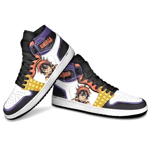 Baskets montantes Air Jordan Narancia Ghirga – Chaussures montantes JoJo's Bizarre Adventure – Image 4