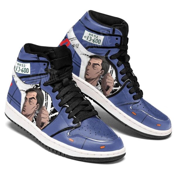 Baskets montantes Air Jordan Bunta Fujiwara – Chaussures montantes Initial D – Image 3