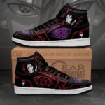 Baskets montantes Air Jordan Sasuke Uchiha – Chaussures montantes Naruto
