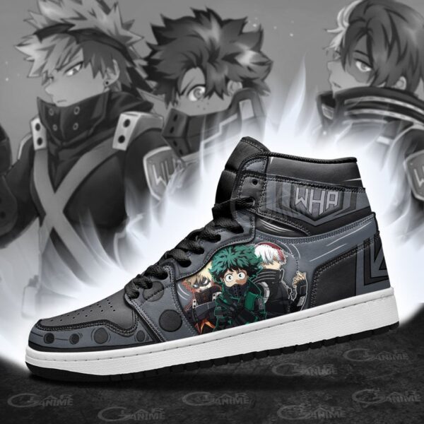 Baskets montantes Air Jordan Trois Mousquetaires – Chaussures montantes My Hero Academia – Image 3