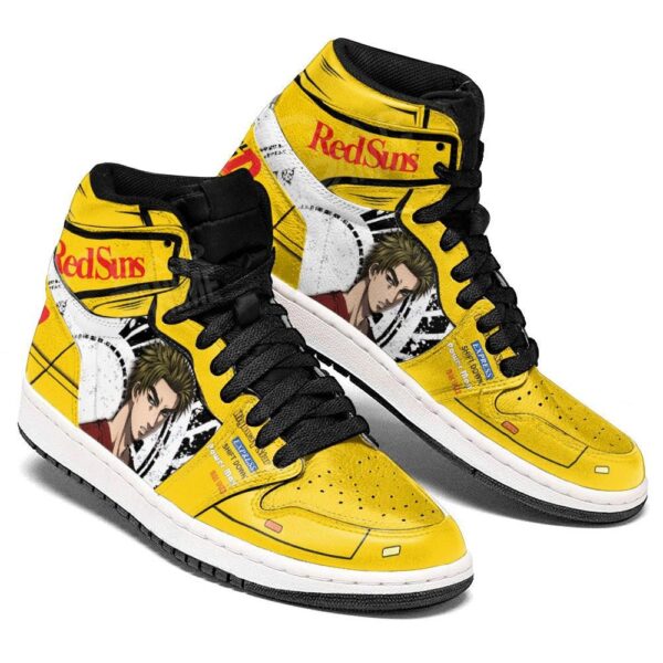 Baskets montantes Air Jordan Keisuke Takahashi – Chaussures montantes Initial D – Image 3