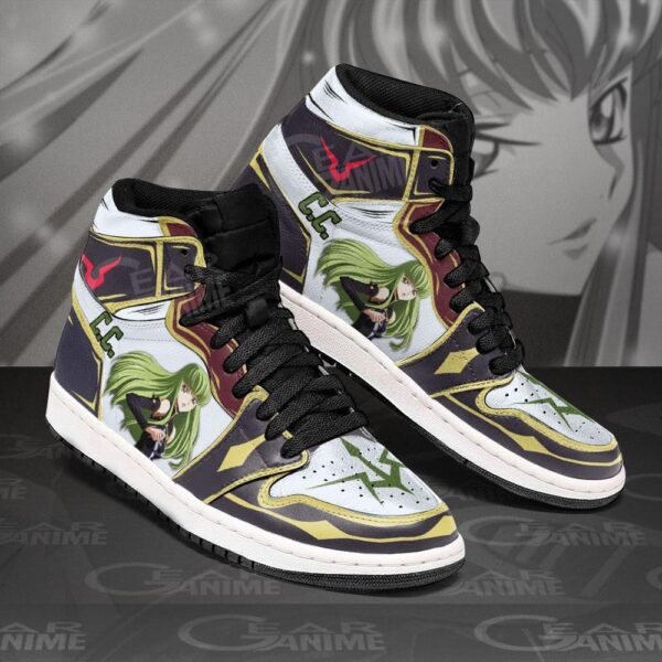 Baskets montantes Air Jordan C.C. – Chaussures montantes Code Geass – Image 2
