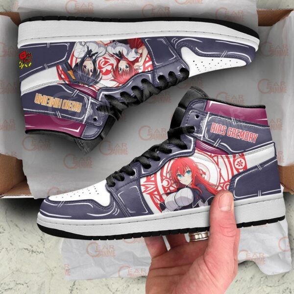 Baskets montantes Air Jordan Rias & Akeno – Chaussures montantes High School DxD – Image 2