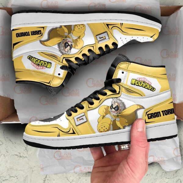 Baskets montantes Air Jordan Gran Torino – Chaussures montantes My Hero Academia – Image 4