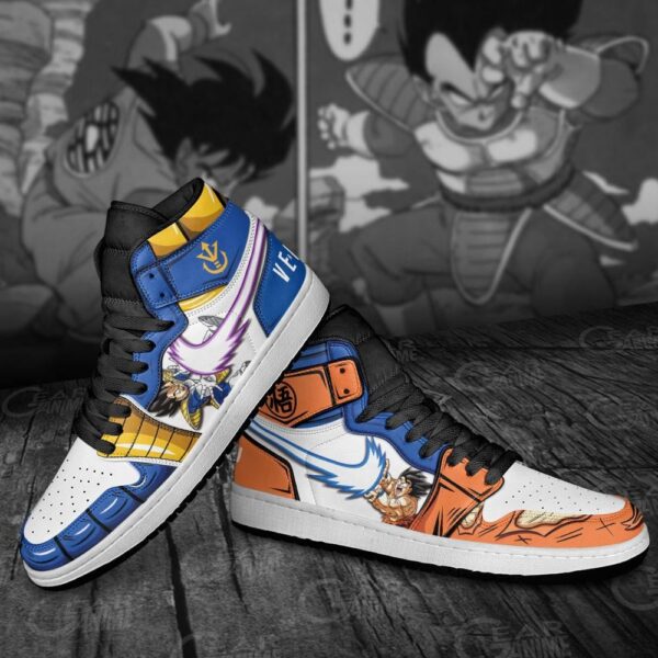 Baskets montantes Air Jordan Goku & Vegeta – Chaussures montantes Dragon Ball – Image 4