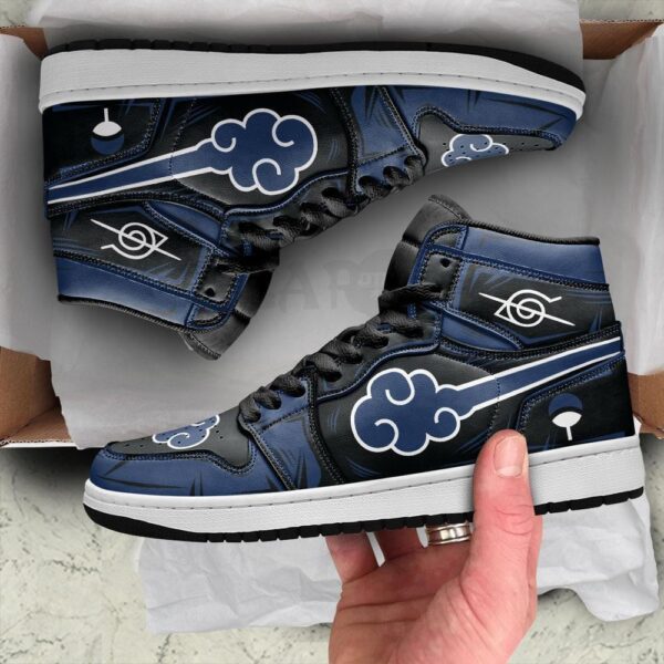 Baskets montantes Air Jordan AKT (Bleu) – Chaussures montantes Naruto – Image 3
