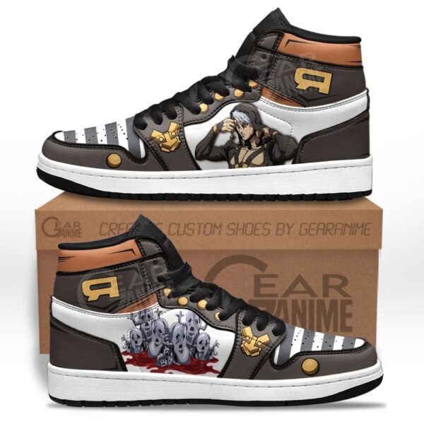 Baskets montantes Air Jordan Risotto Nero – Chaussures montantes JoJo’s Bizarre Adventure