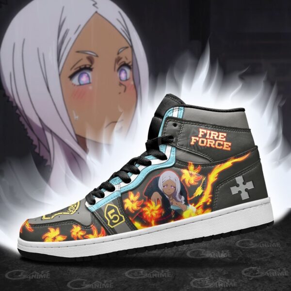 Baskets montantes Air Jordan Hibana – Chaussures montantes Fire Force – Image 3