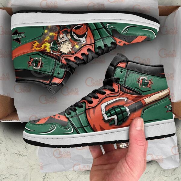 Baskets montantes Air Jordan Katsuki Bakugo – Chaussures montantes My Hero Academia – Image 4