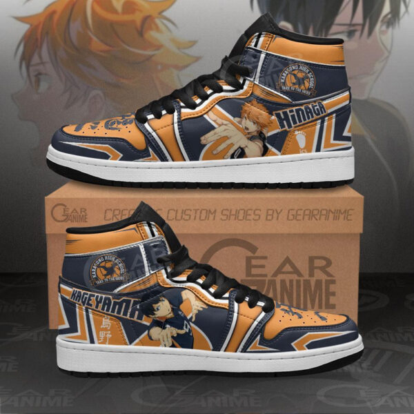 Baskets montantes Air Jordan Kageyama & Hinata – Chaussures montantes Haikyuu!!