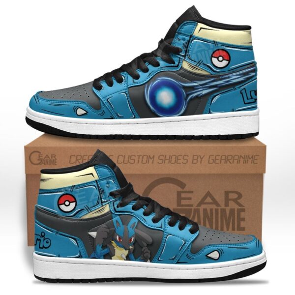 Baskets montantes Air Jordan Lucario – Chaussures montantes Pokémon