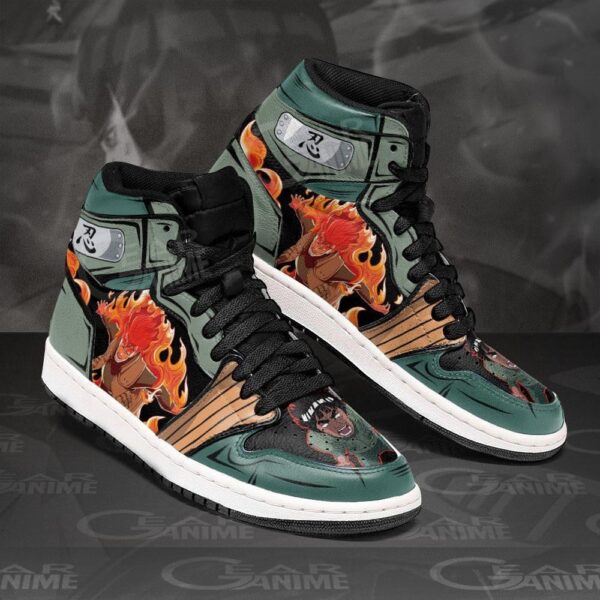 Baskets montantes Air Jordan Might Guy – Chaussures montantes Naruto – Image 2