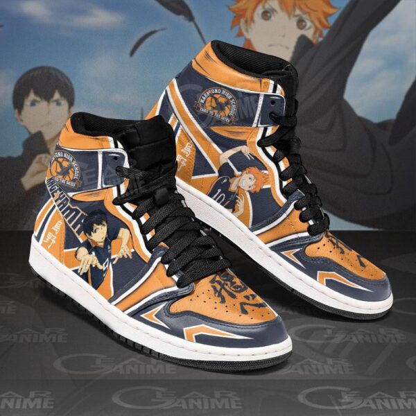 Baskets montantes Air Jordan Kageyama & Hinata – Chaussures montantes Haikyuu!! – Image 2