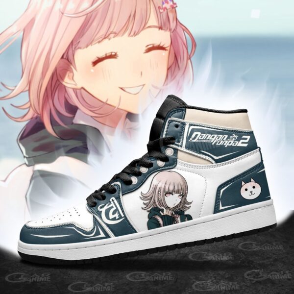 Baskets montantes Air Jordan Chiaki Nanami – Chaussures montantes Danganronpa – Image 3