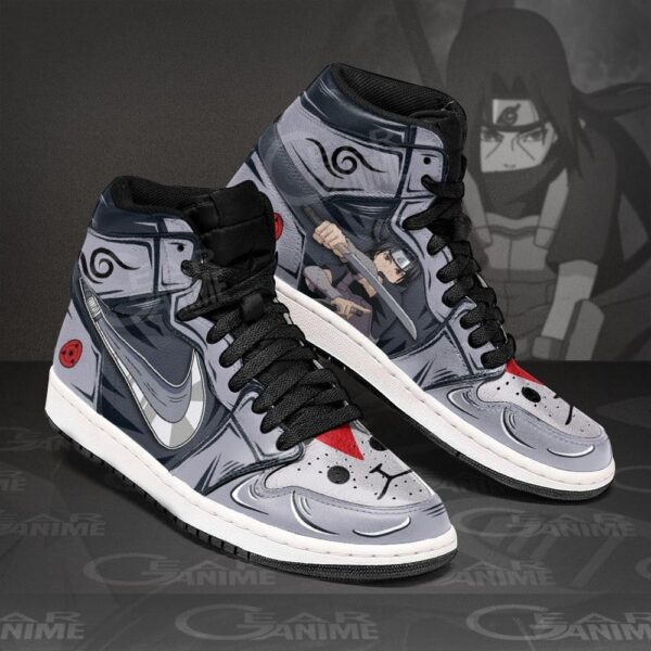 Baskets montantes Air Jordan Itachi Anbu – Chaussures montantes Naruto – Image 2