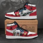 Baskets montantes Air Jordan Jiraiya Sennin – Chaussures montantes Naruto