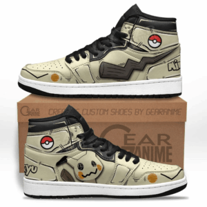 Baskets montantes Air Jordan Mimikyu – Chaussures montantes Pokémon