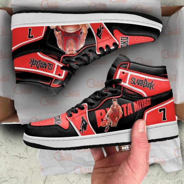 Baskets montantes Air Jordan Ryota Miyagi – Chaussures montantes Slam Dunk – Image 4