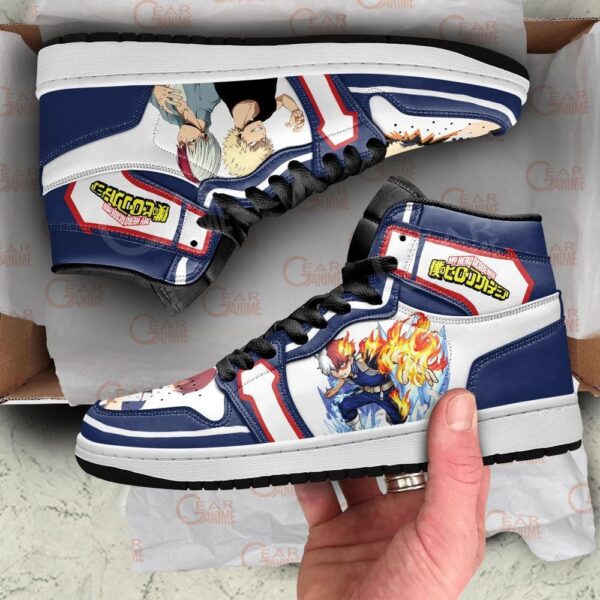 Baskets montantes Air Jordan Todoroki & Bakugo – Chaussures montantes My Hero Academia – Image 4