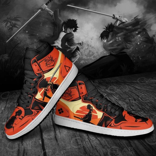 Baskets montantes Air Jordan Mugen & Jin – Chaussures montantes Samurai Champloo – Image 3