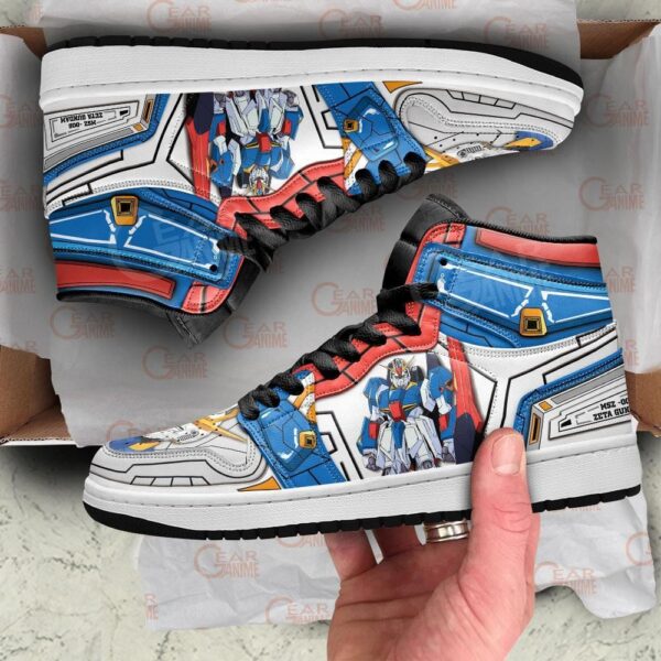 Baskets montantes Air Jordan Zeta Gundam – Chaussures montantes Gundam – Image 3