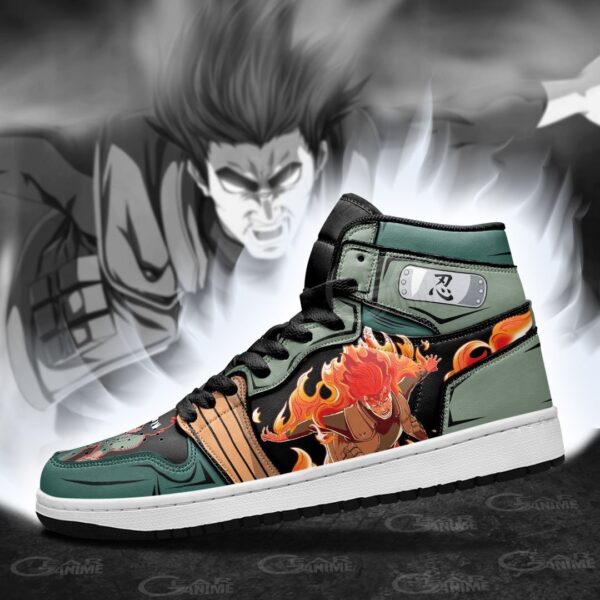 Baskets montantes Air Jordan Might Guy – Chaussures montantes Naruto – Image 4
