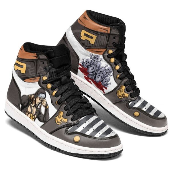 Baskets montantes Air Jordan Risotto Nero – Chaussures montantes JoJo’s Bizarre Adventure – Image 4