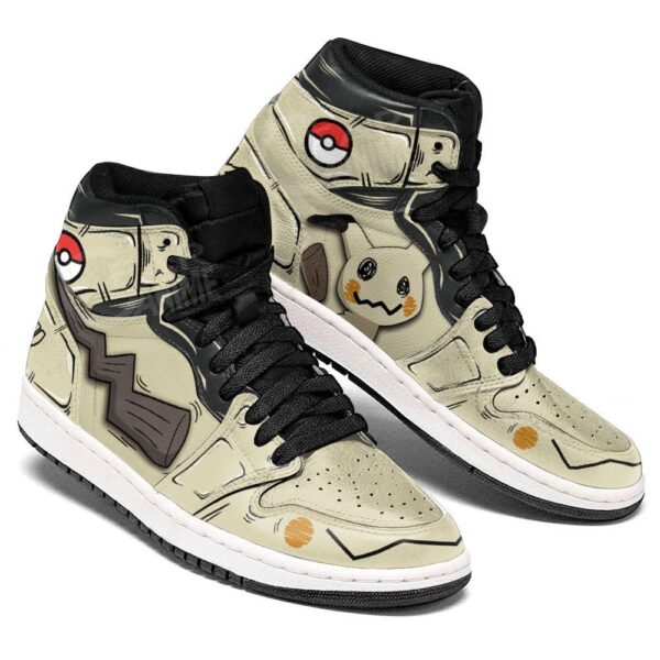 Baskets montantes Air Jordan Mimikyu – Chaussures montantes Pokémon – Image 3