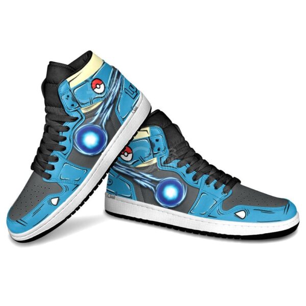 Baskets montantes Air Jordan Lucario – Chaussures montantes Pokémon – Image 4