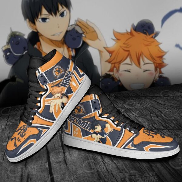 Baskets montantes Air Jordan Kageyama & Hinata – Chaussures montantes Haikyuu!! – Image 4