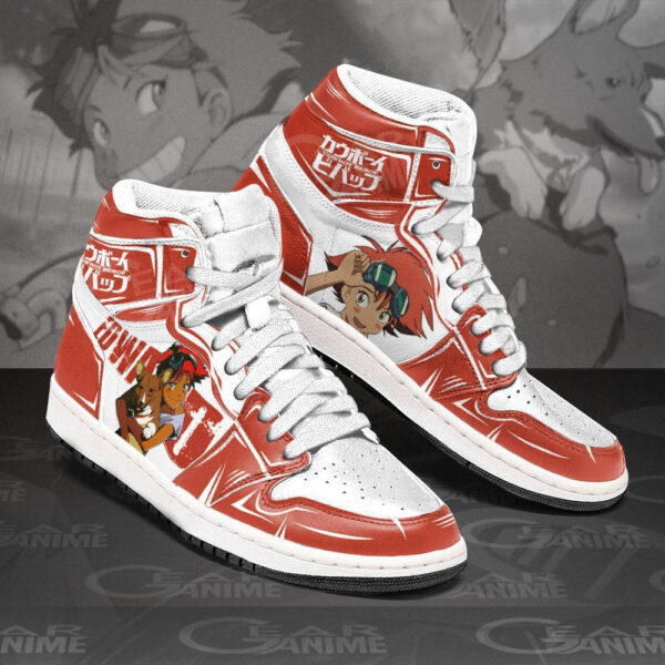 Baskets montantes Air Jordan Edward – Chaussures montantes Cowboy Bebop – Image 3