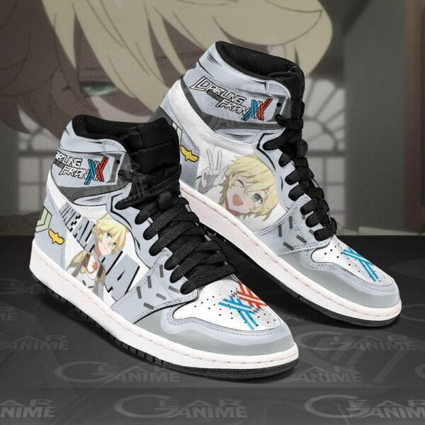 Baskets montantes Air Jordan Nine Alpha – Chaussures montantes Darling in the Franxx – Image 4