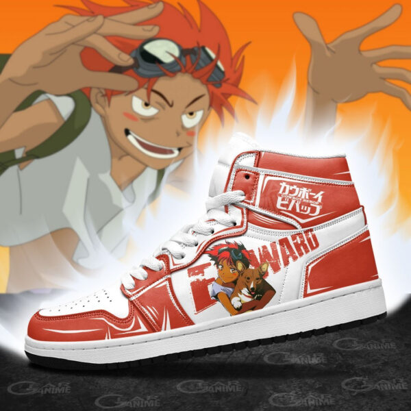 Baskets montantes Air Jordan Edward – Chaussures montantes Cowboy Bebop – Image 4