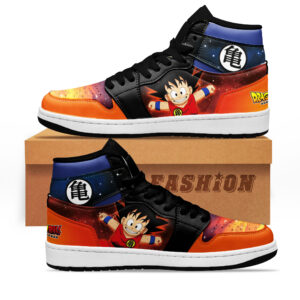 Baskets montantes Air Jordan Goku Enfant – Chaussures montantes Dragon Ball