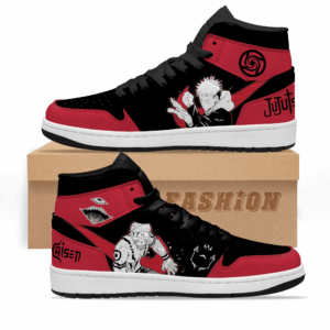 Baskets montantes Air Jordan Yuji et Sukuna – Chaussures montantes Jujutsu Kaisen