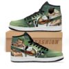 Baskets montantes Air Jordan Roronoa Zoro – Chaussures montantes One Piece