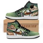 Baskets montantes Air Jordan Roronoa Zoro – Chaussures montantes One Piece