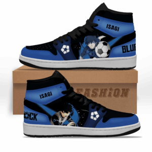 Baskets montantes Air Jordan Yoichi Isagi – Chaussures montantes Blue Lock