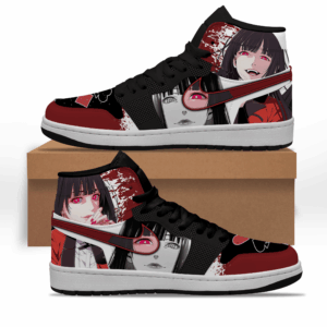 Baskets montantes Air Jordan Yumeko Jabami – Chaussures montantes Kakegurui