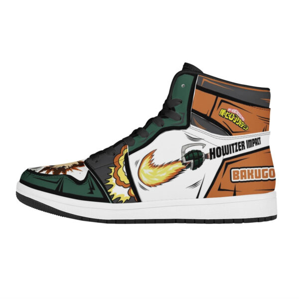Baskets montantes Air Jordan Katsuki Bakugo – Chaussures montantes My Hero Academia