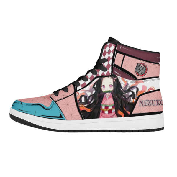 Baskets montantes Air Jordan Nezuko Kamado – Chaussures montantes Demon Slayer