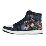 Baskets montantes Air Jordan Tanjiro Kamado – Chaussures montantes Demon Slayer