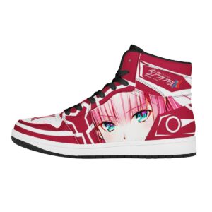 Baskets montantes Air Jordan Zero Two – Chaussures montantes Darling in the Franxx