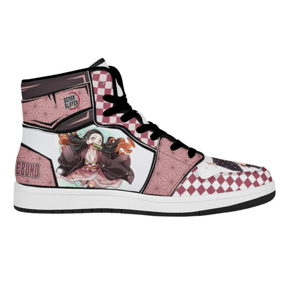 Baskets montantes Air Jordan Nezuko Kamado – Chaussures montantes Demon Slayer – Image 2