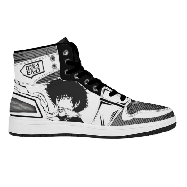 Baskets montantes Air Jordan Spike Spiegel – Chaussures montantes Cowboy Bebop – Image 2